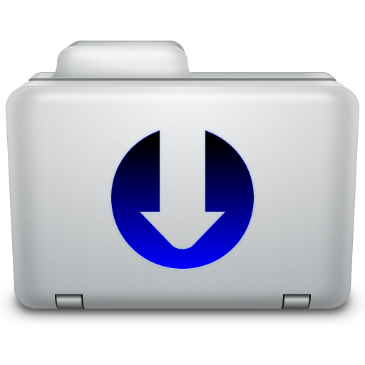 Ion Downloads Folder Icon 512x512 png